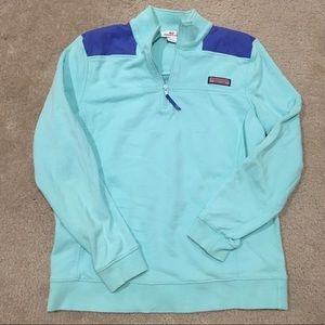 Turquiose Vineyard Vines Shep Shirt